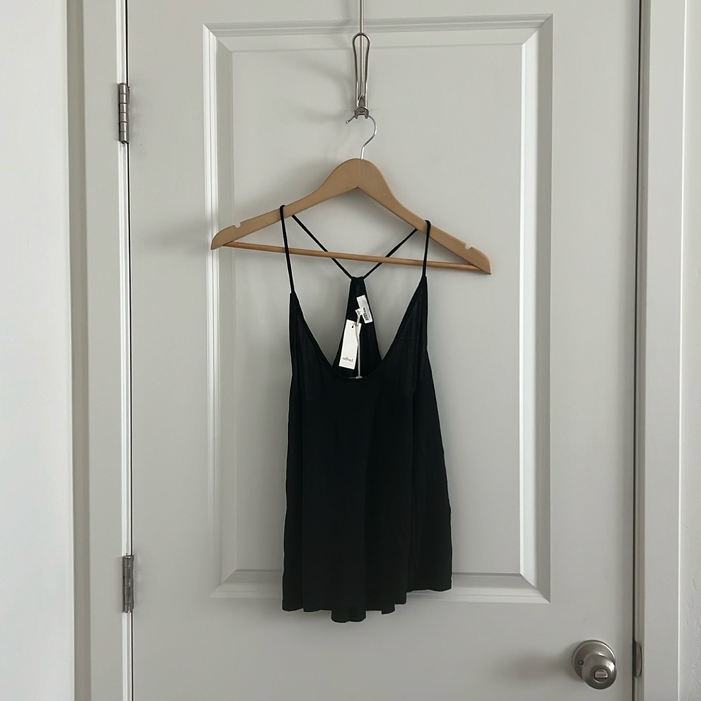 NWT Aritzia Wilfred Free Moffett Tank - Black (S)